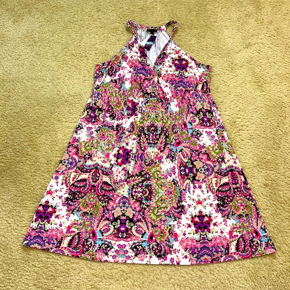 🩷💜♦️NWT Lane Bryant Plus Size Colorful Dress💜🩷
